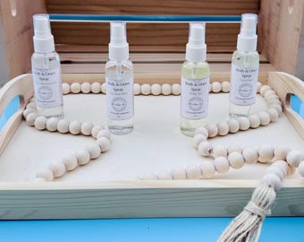 Spray corporal, Spray para ambientes, Regalos para el cuidado personal, Regalos para viajeros, Regalos para amantes de los viajes, Spray para ropa, Aromas limpios, Aromas frescos, Spray para telas