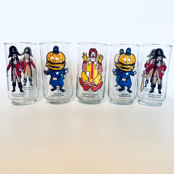 Mcdonalds Glasses - Etsy