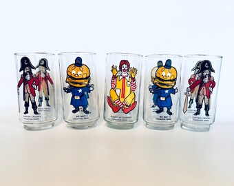 McDonalds Collectors Glasses