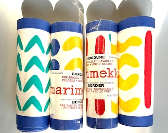 Deadstock Vintage Marimekko Wall Paper Border