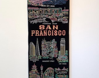 San Francisco Scroll Wall Hanging