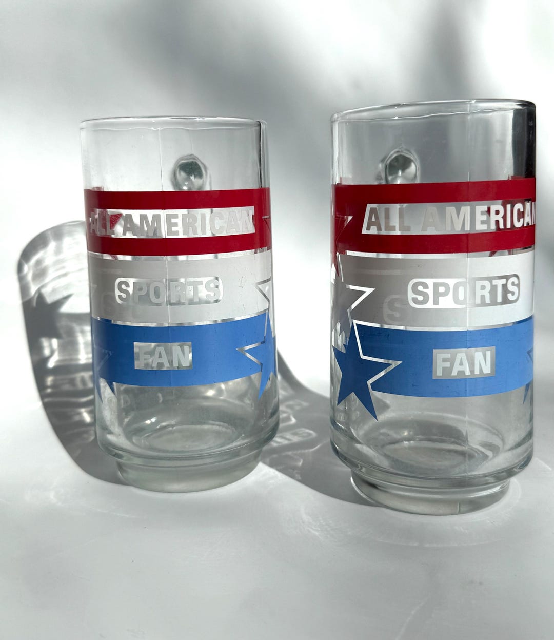 Set of 2 Avon All American Sport Fans Steins - Etsy