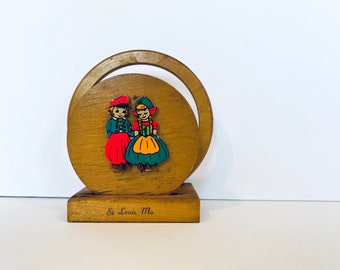 Wooden St. Louis Napkin Holder