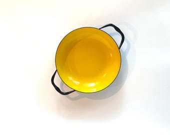 Vintage Emo Celije Enamel Pan, Enamel Pan, Polish Pan