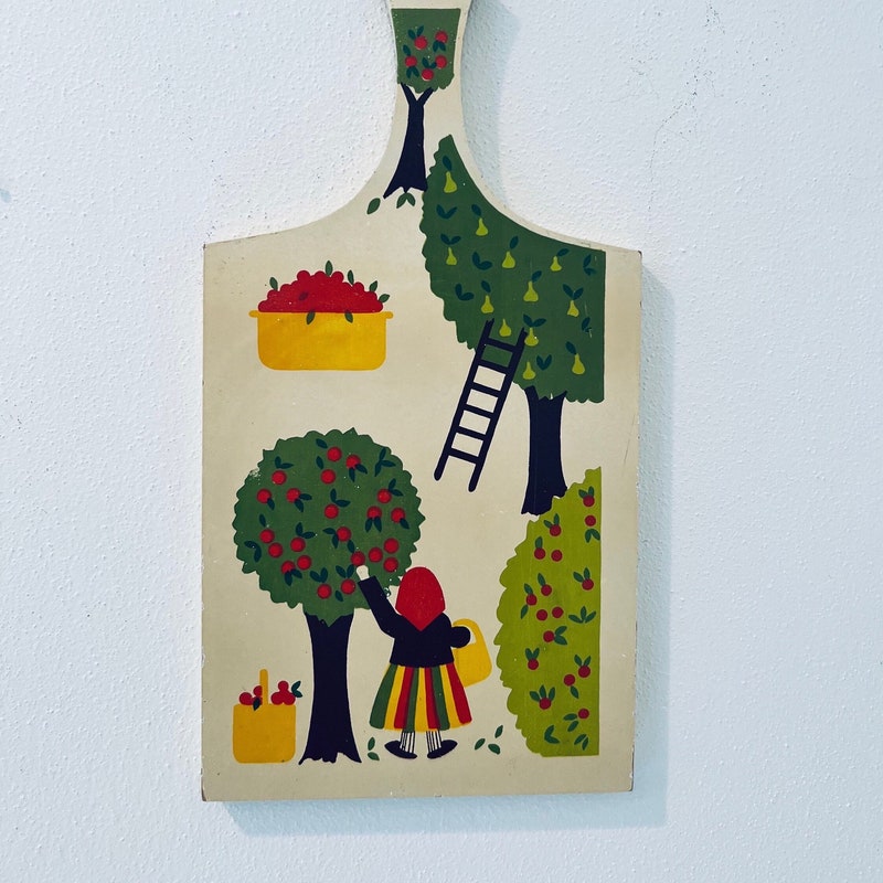Apple Cutting Board Etsy