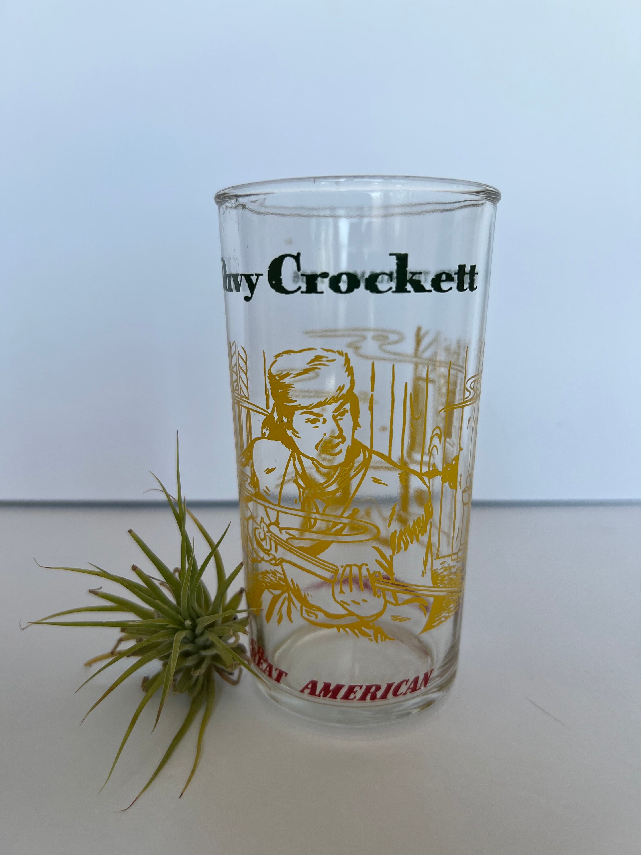 Crockett Quote Pint Shaker Glass Set