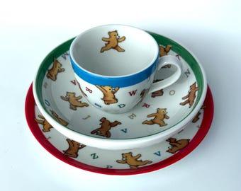 Conjunto de 3 piezas de osos para niños de Tiffany & Co.