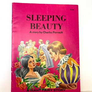 1967 Sleeping Beauty Book, Disney Book, Vintage Children&#39;s Book