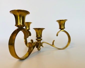Solid Brass Candle Abra