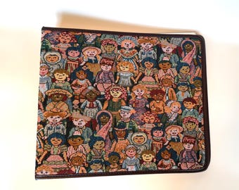 Vintage 1980s Children of the World Scrapbook Album