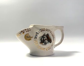 Vintage Equestrian Shaving Mug