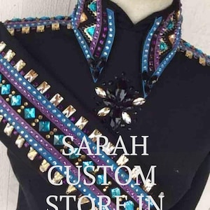 Retro Shirts . Western women show shirt Western Pleasure Show Shirt & Women Rail Shirt, Western custom Rodeo Queen Show Shirt , Showmanship,