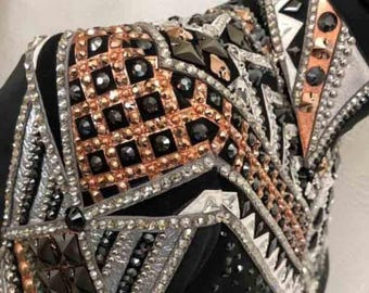 Western women show jacket Western Custom Rodeo Queen Showmanship jacket.Show clothing showmanship jacket.