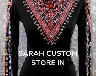 Western women show jacket Western Custom Rodeo Queen Showmanship jacket.Show clothing showmanship jacket.