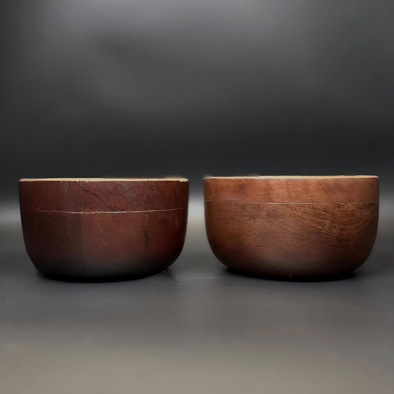 Zodax Enameled Mango Wood Bowls