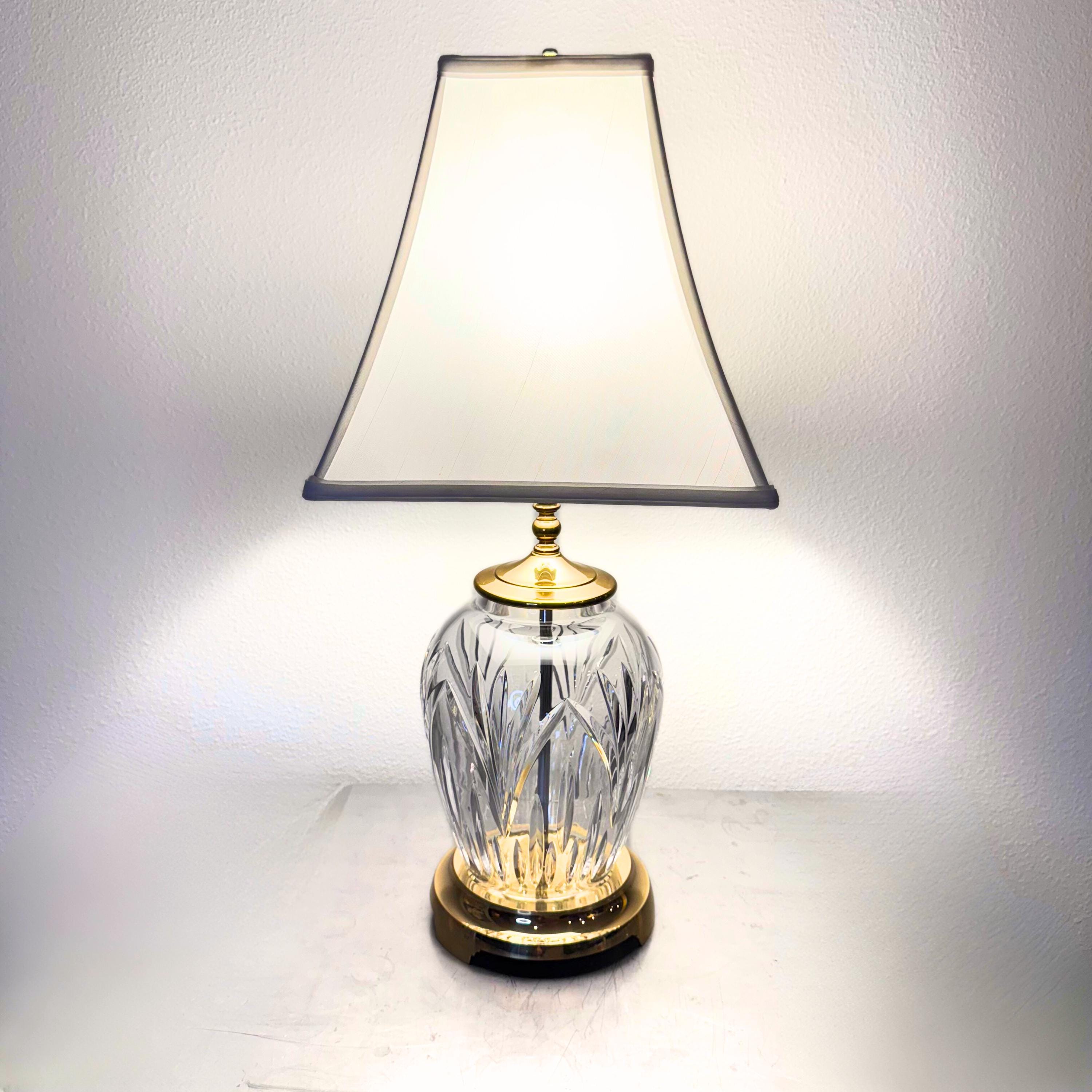 Waterford crystal lamp - Etsy 日本