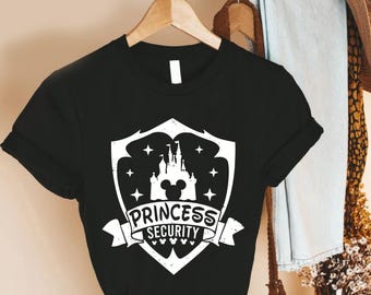 Princess Security Family Trip Shirt, Matching Theme Park Outfit