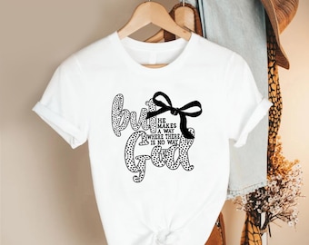 But God Shirt, Christian Faith , Inspirational Scripture Top, Religious Quote Apparel, Church Worship Graphic