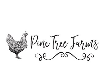 Hen Chicken Return Address Stamp Carton Container Farm Barn Personalized Custom Rubber Stamp or Self Inking Stamp Farm Egg Chicken