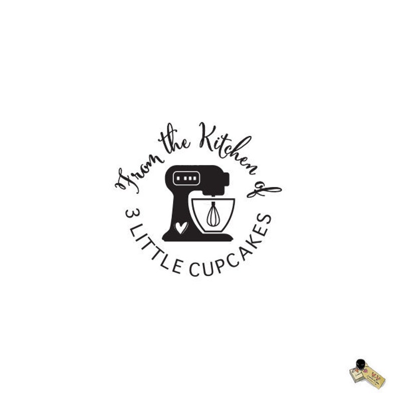 Stand Mixer Custom Stamp Bake Personalized Custom Rubber Etsy