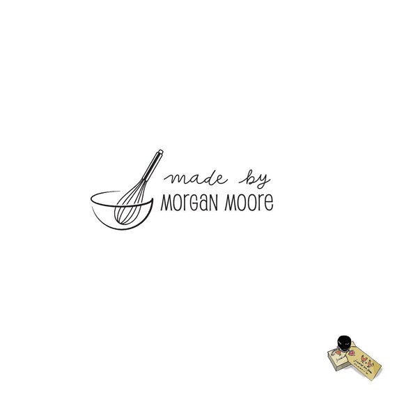 Personalized Bread Bakery Shop Business Stamp custom Rubber Stamp great for bakeshop