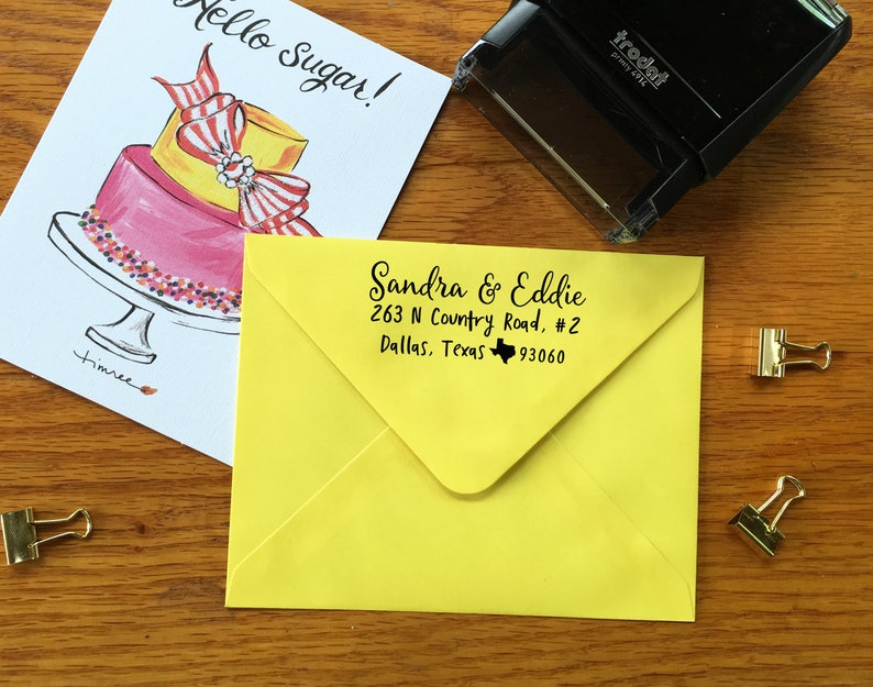 Personalized Custom Return Address Rubber Stamp or Self Inking Stamp Insects Butterfly Wings Butterfly Return Address Stamp