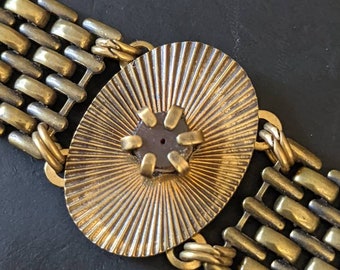 Vintage Jan Michael's Brass Bracelet San Francisco