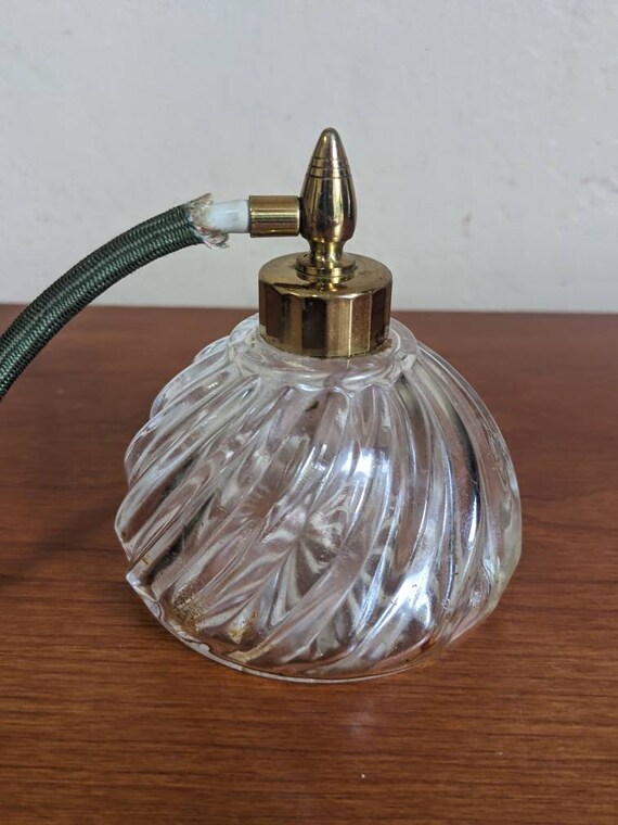 Vintage Perfume Bottle Automizer Swirl Spray - image 3