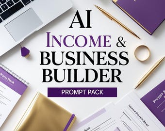 AI Business Builder ChatGPT Prompts | Digital Business Tools (PDF & DOCX)