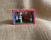 Veterinarian Day of the Dead Diorama Veterinarian Dog - Clay Figure Folk Art Mexico