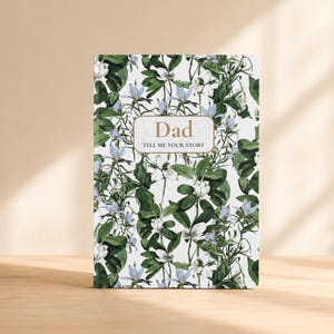 Dad Tell Me Your Story | Guided Memory Journal | Family Keepsake