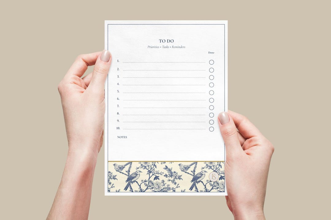 To-do List Printable | Simple Daily Task List | Minimal A4 Planner Page ...