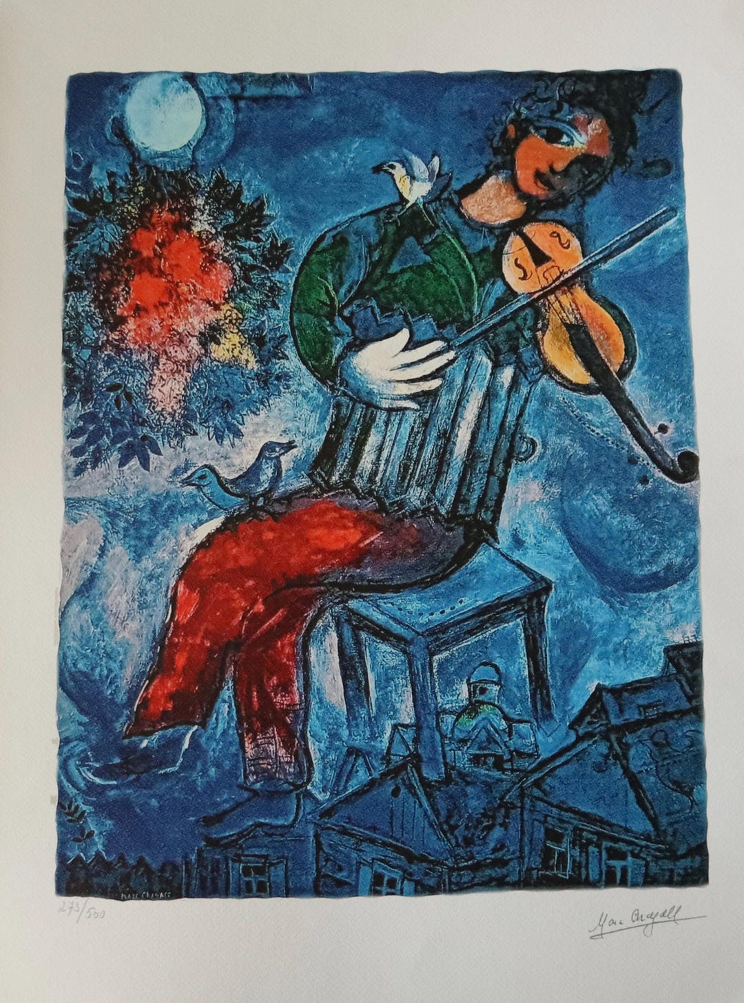 Marc Chagall Lithograph 