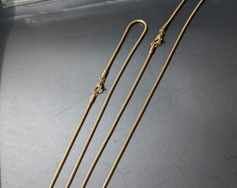 Minimalist Gold Chain Necklace – Stainless Steel PVD Gold Plated – Hypoallergenic Waterproof Chain – Everyday Jewellery Gift