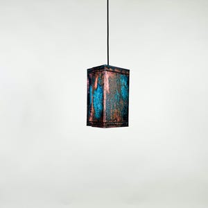Lighting , Patina Light fixture ,Rustic chandelier , Farmhouse lighting ,Pendant light