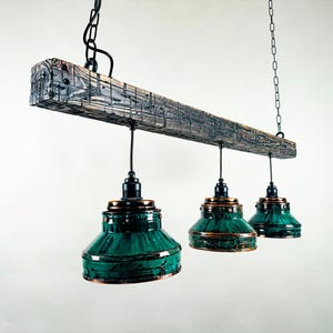 Lighting , Industrial ,Light fixture ,Rustic chandelier , Farmhouse lighting ,Pendant light,Lamp ,  three bulbs
