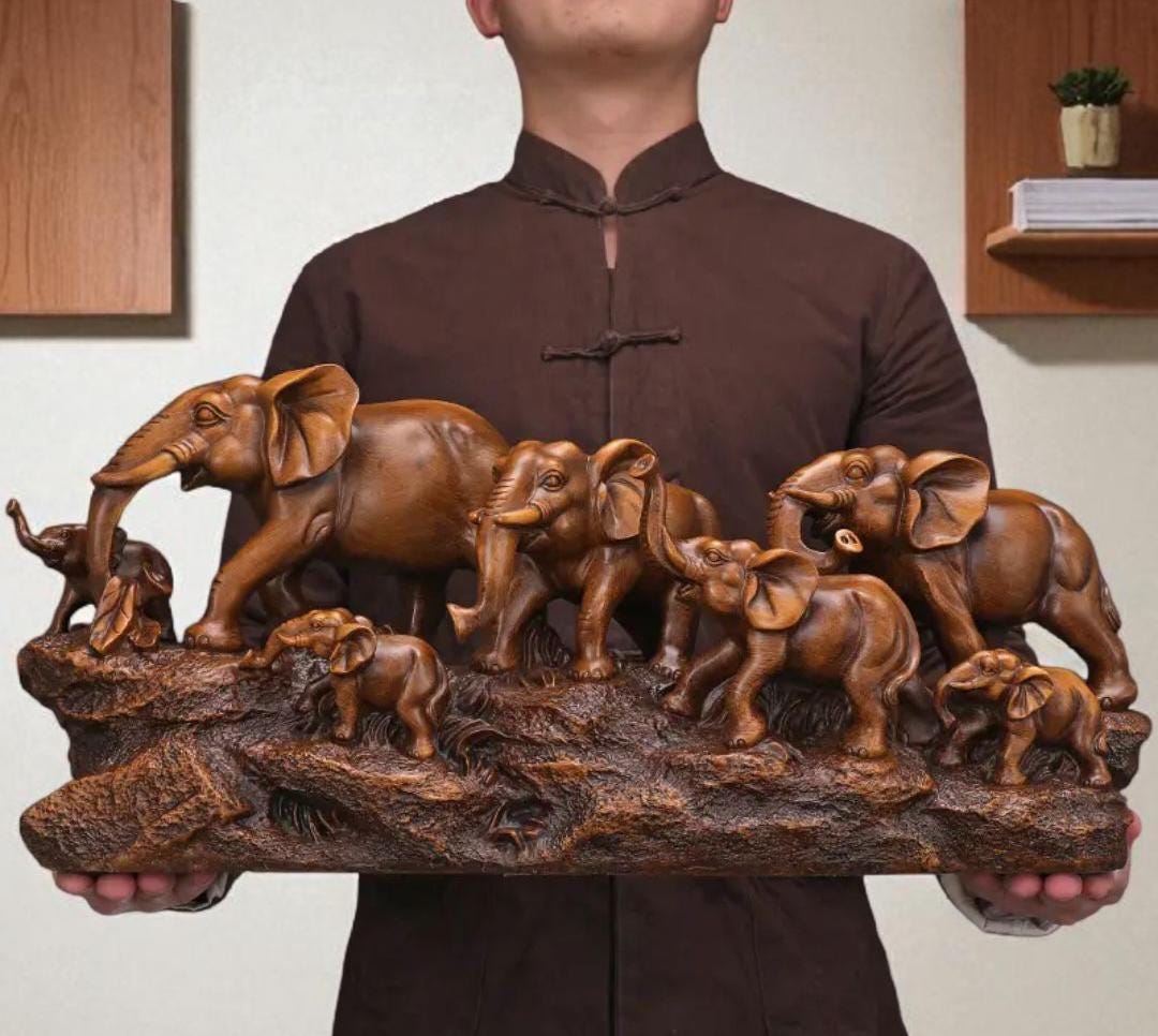 木彫像 仏像 摩利支天 座像 騎猪像 木彫仏像 木彫り 木製 桧木 総高35cm