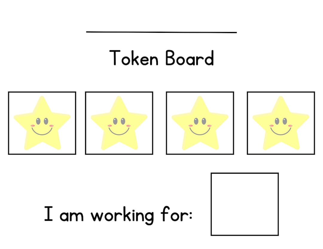 Star Token Board - Etsy