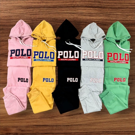 Men Ralph Lauren Polo Fleece Cotton Tracksuit Set Brand New - Etsy