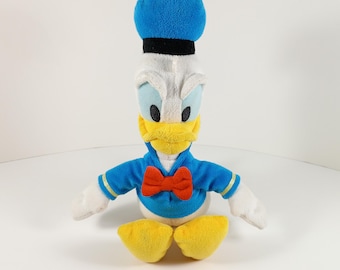 Pato Donald vintage de peluche de 11 pulgadas
