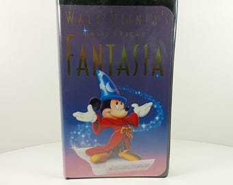Fantasia de Walt Disney, cassette VHS vintage