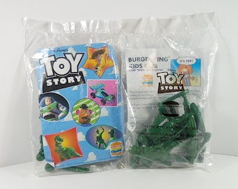 Soldados Verdes de Toy Story 1995 *Sellado* Burger King Hasbro Toys