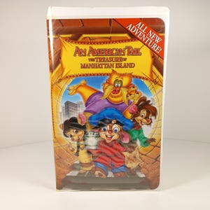 An American Tail The Treasure of Manhattan Island VHS Vintage Media