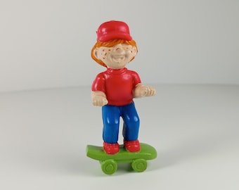 Vintage Sonic Skateboard Wacky Pack Toy 1989-90