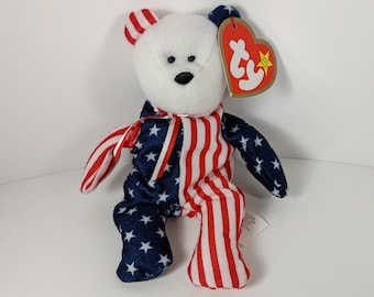 Peluche vintage de los 90 de Spangle TY Teenie Babies de McDonald's