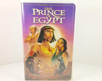Le Prince d'Égypte VHS vintage Dreamworks Media