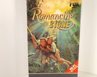 Romancing The Stone VHS Vintage Media Original Release 1984