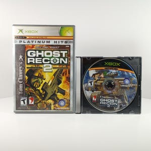 Ghost Recon 2 CIB + Summit Strike DISC XBOX Video Game Set