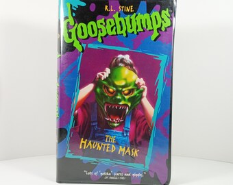 Chair de poule : Le Masque hanté (VHS vintage 1995) R.L. Stine