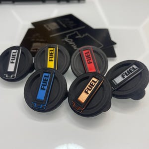 SCX6 Jeep Wrangler JLU Scale Gas Cap Upgrade: 3D Printed Trail Truck Accessory